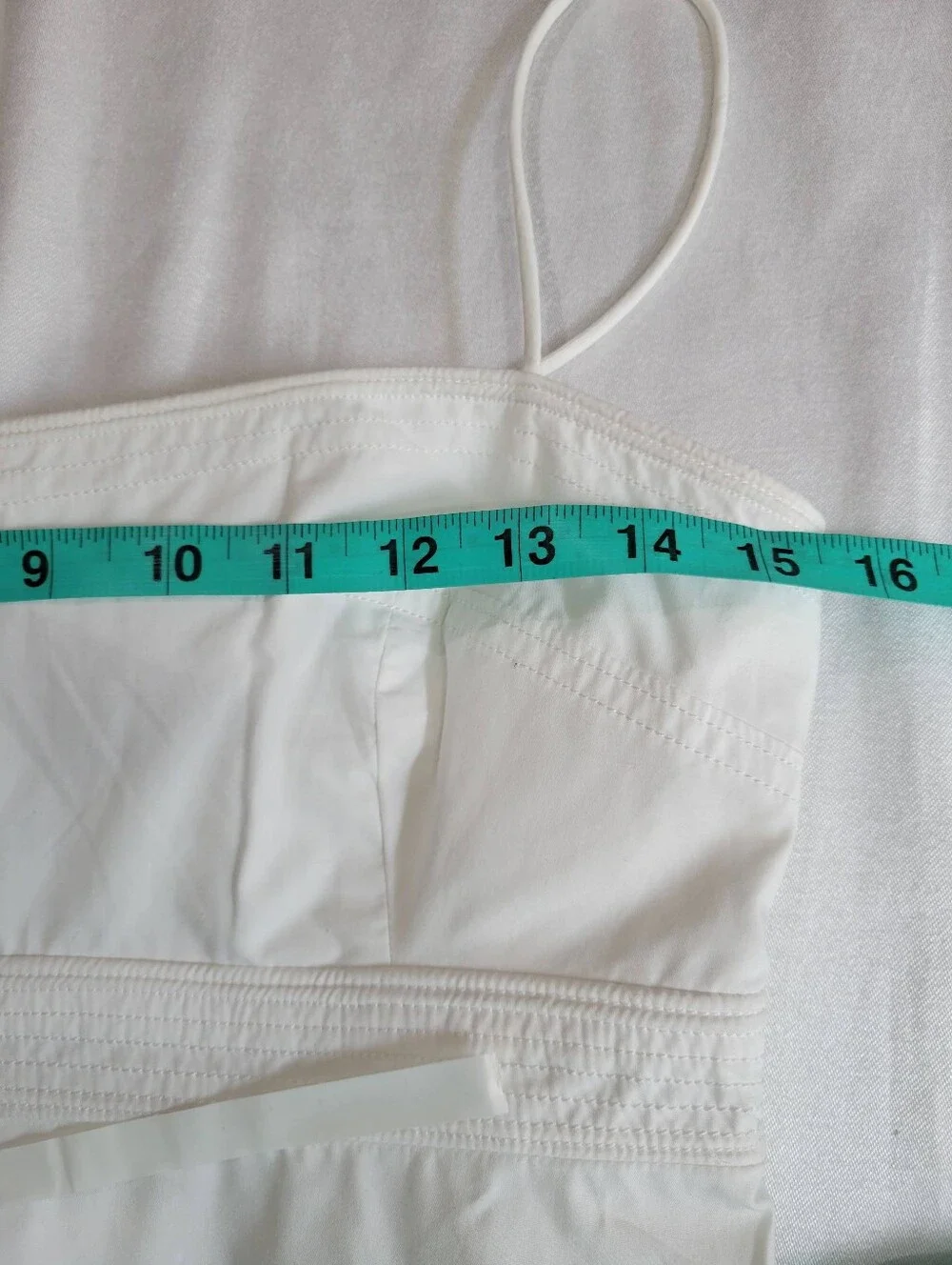 J Crew Petite empire-waist dress in cotton poplin CV558 Size 6 White